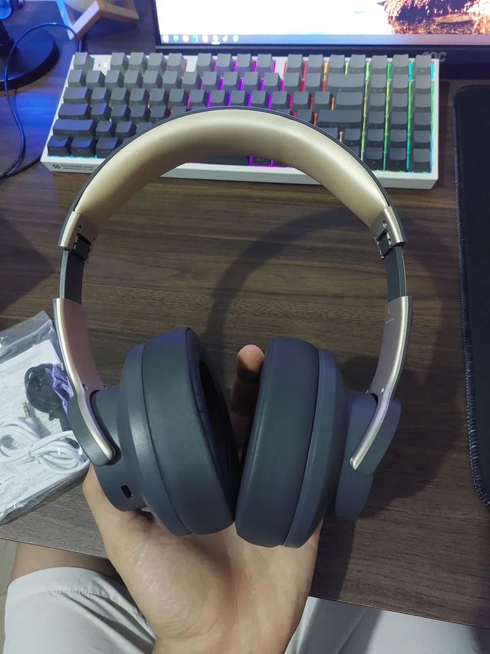 Fone sem fio picun B8 - Foto 2