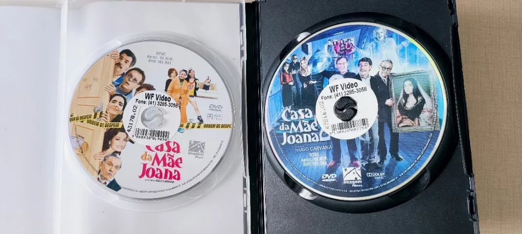 Dvd A Casa da Mae Joana 1 e 2 - Foto 3