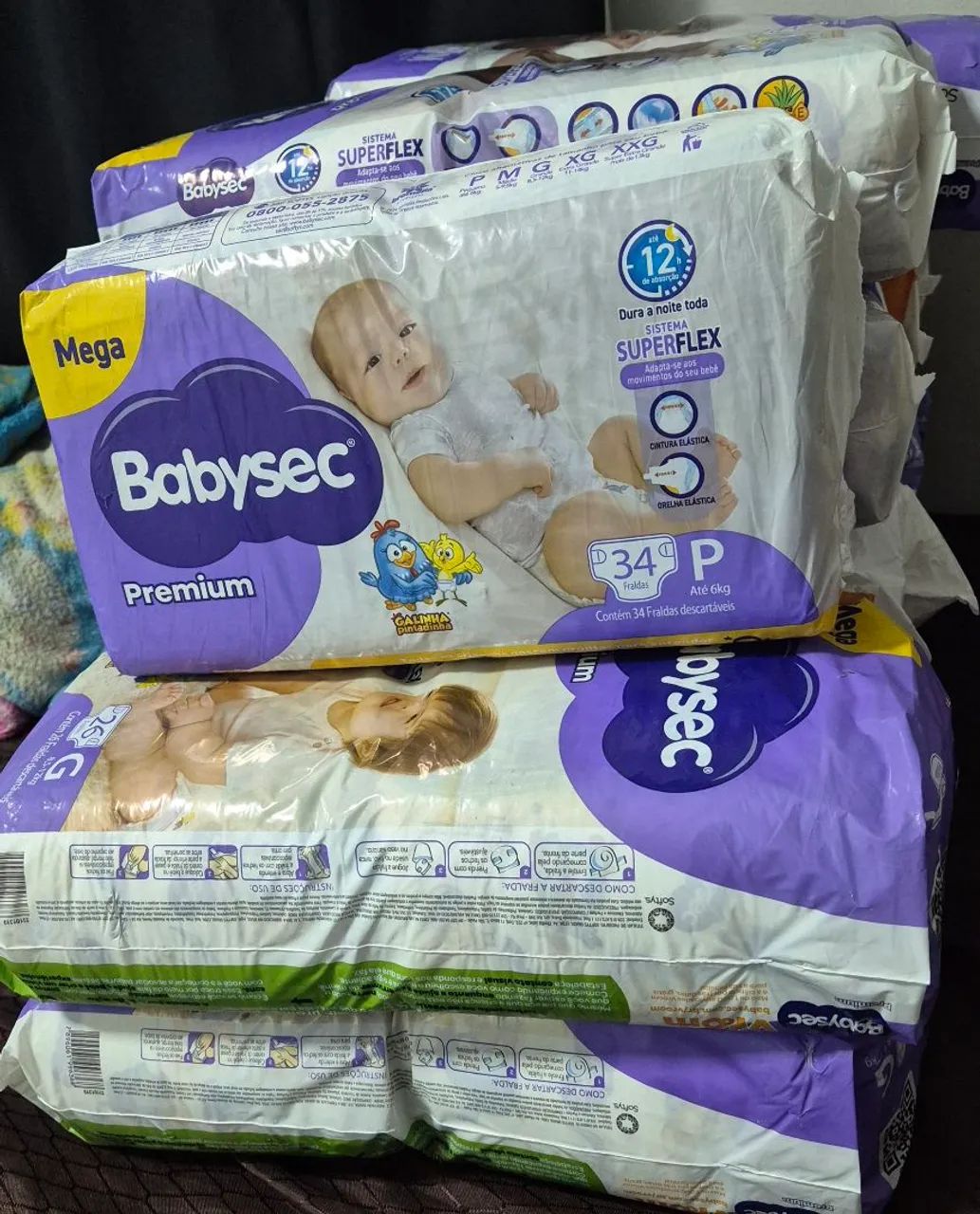 FRALDAS BABYSEC PREMIUM
