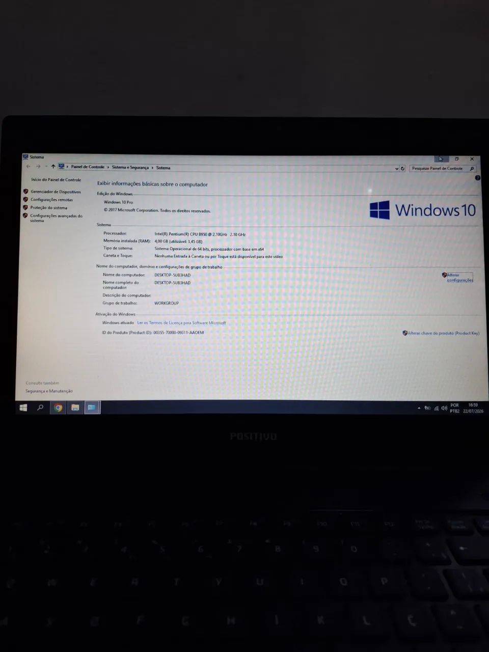Notebook Positivo  - Foto 2