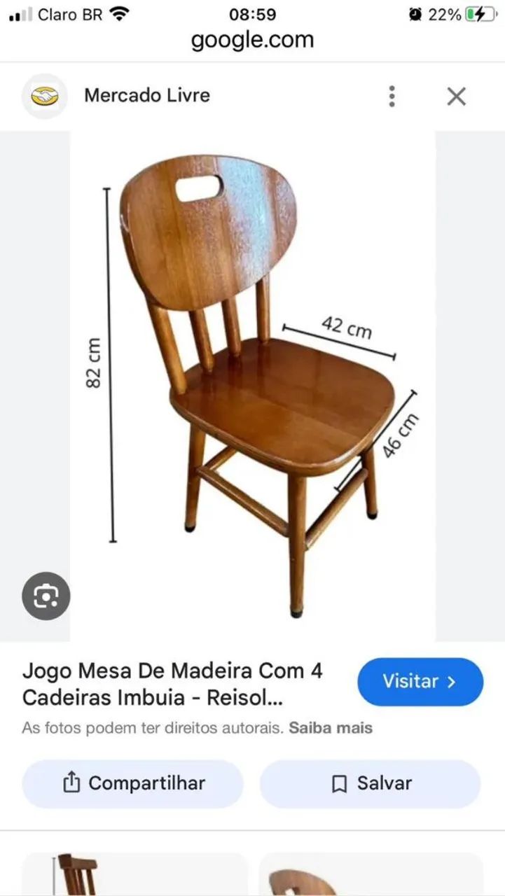 Vendo mesa com 2 cadeiras  - Foto 4