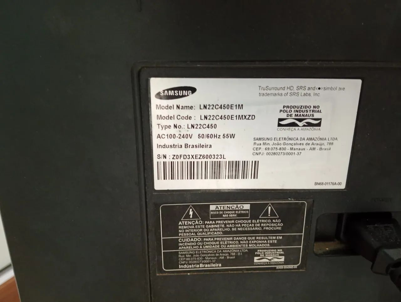 Vendo TV Samsung 22 p - Foto 3
