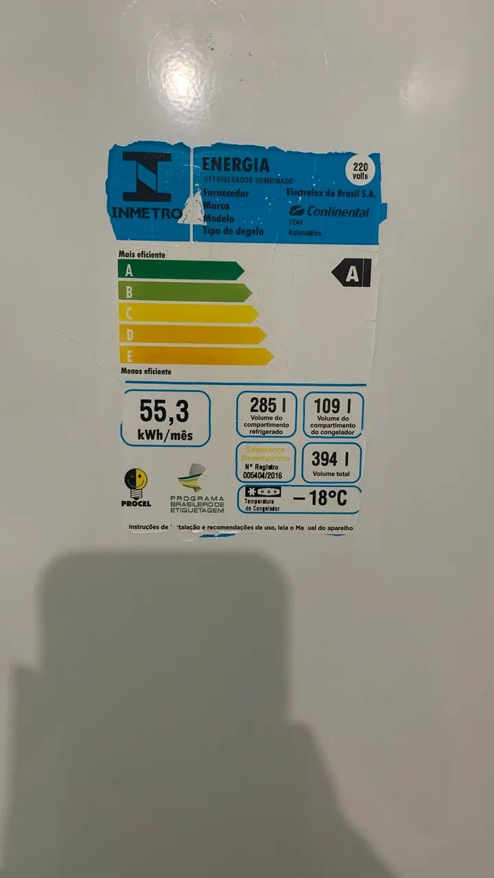 Geladeira voltagem 220v  - Foto 3