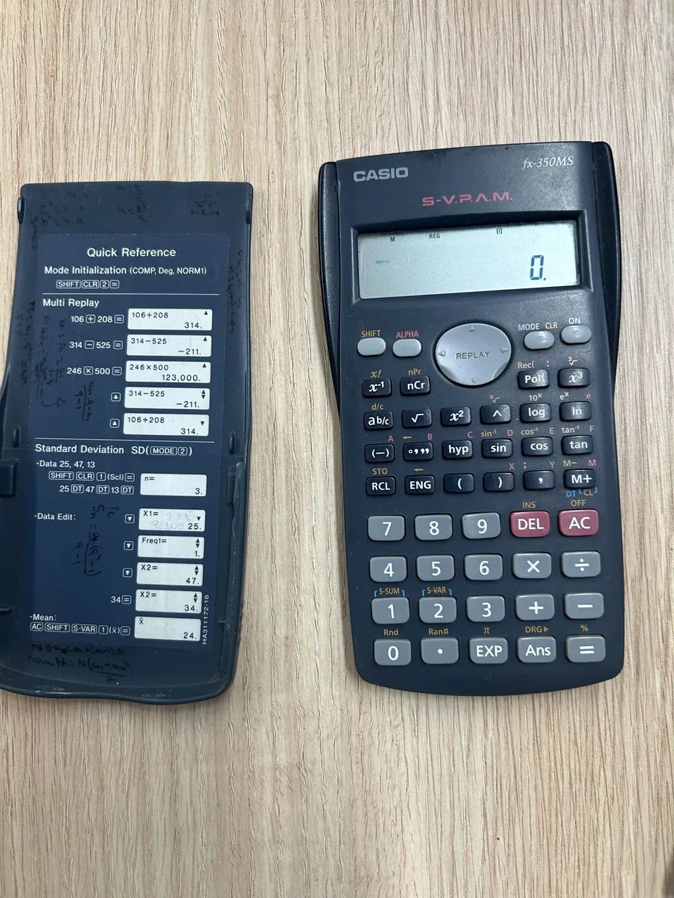 Calculadora Científica Casio fx-350MS S-V.P.A.M.