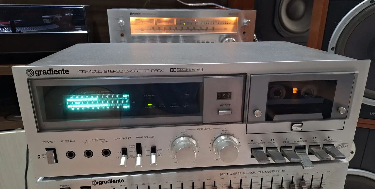 TAPE DECK GRADIENTE CD-4000  ( LINDÍSSIMO)