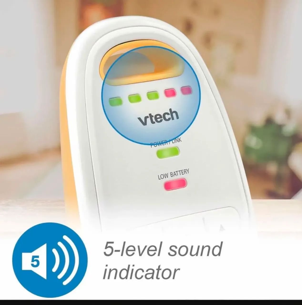 Babá eletrônica Vtech Nova lacrada - Foto 4