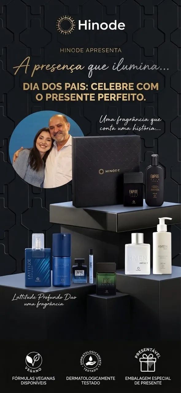 Presente Dia dos Pais | Perfumes Hinode Originais - Foto 2