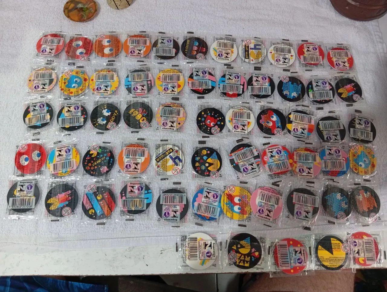 Lote de 154 tazos 