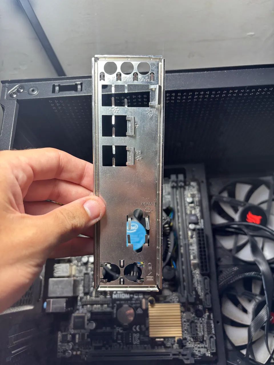 Kit Processador Intel Core i5 7400 + Placa Mãe Asus H110M-CS  - Foto 3