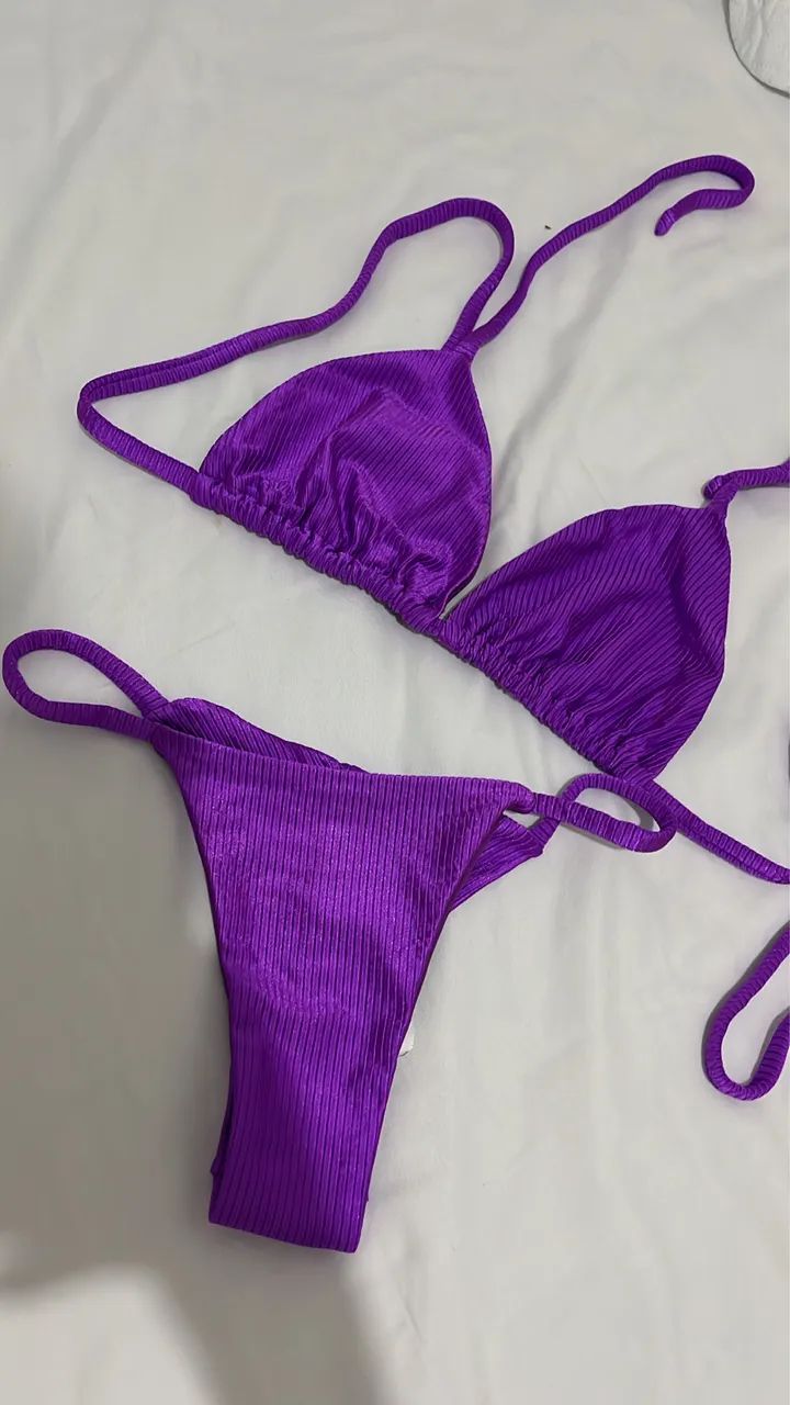 Biquíni roxo 