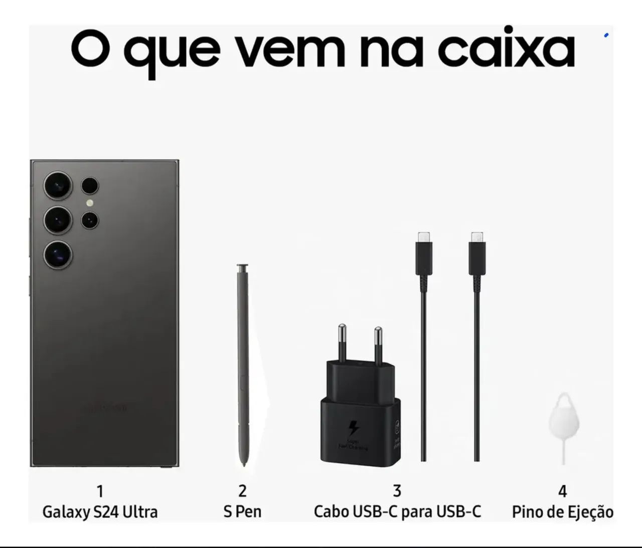 Sansung s24 Ultra 512Gb cinza - Foto 3