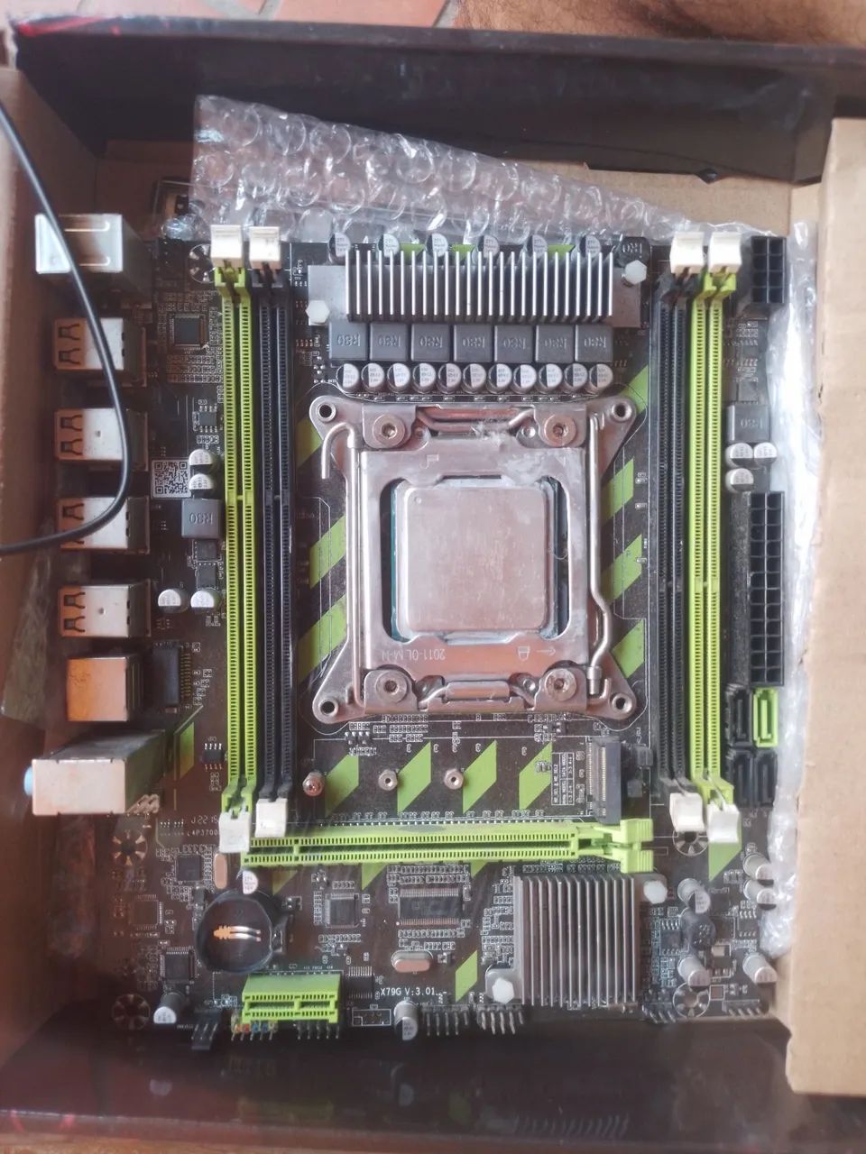 Placa mãe M-ATX + Processador  - Foto 2