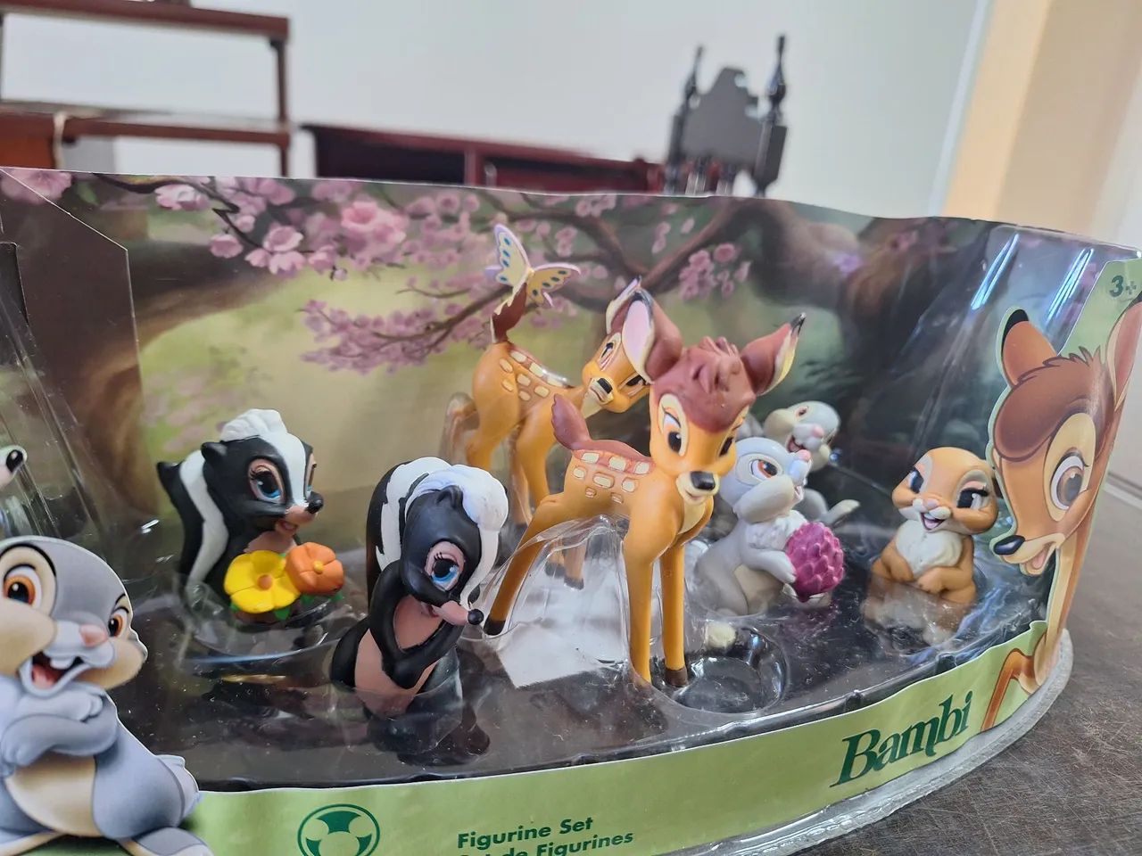 Playset raro antigo Bambi original Disney Store - Foto 4