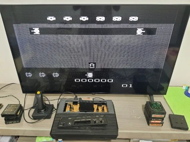 Atari 2600 + Dactar Funcionando NO ESTADO - Foto 5