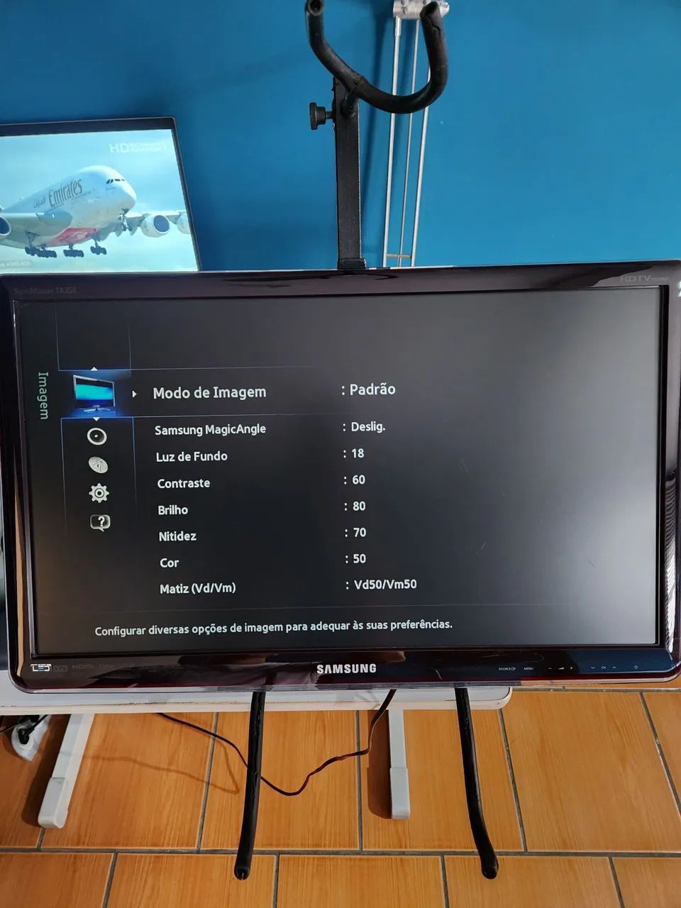 Monitor / TV Samsung SyncMasterTA350 24" FHD - SEM BASE DE SUSTENTAÇÃO  - Foto 2