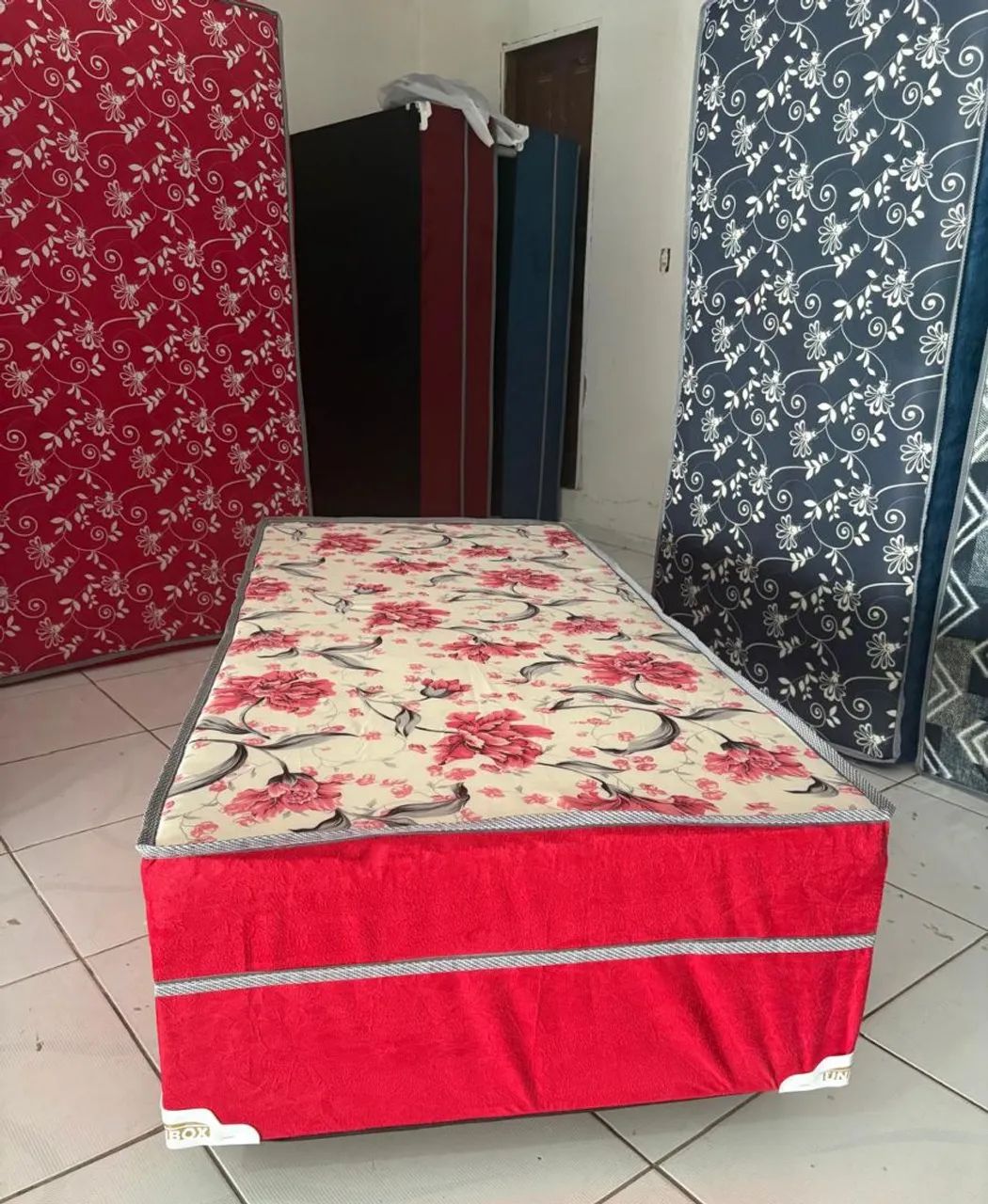 Cama box solteiro nova 10 cm de espuma  - Foto 2