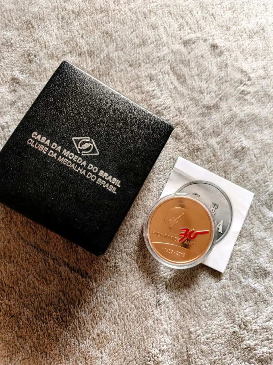 Medalha Rock in Rio 30 Anos - Bronze