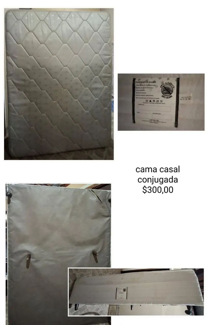 Cama de casal conjugada