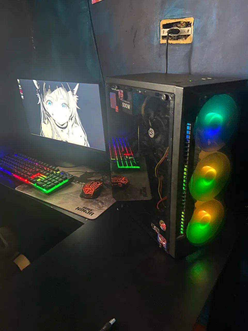 PC completo para trabalho, estudos e jogos básicos, como Roblox e Minecraft. - Foto 2