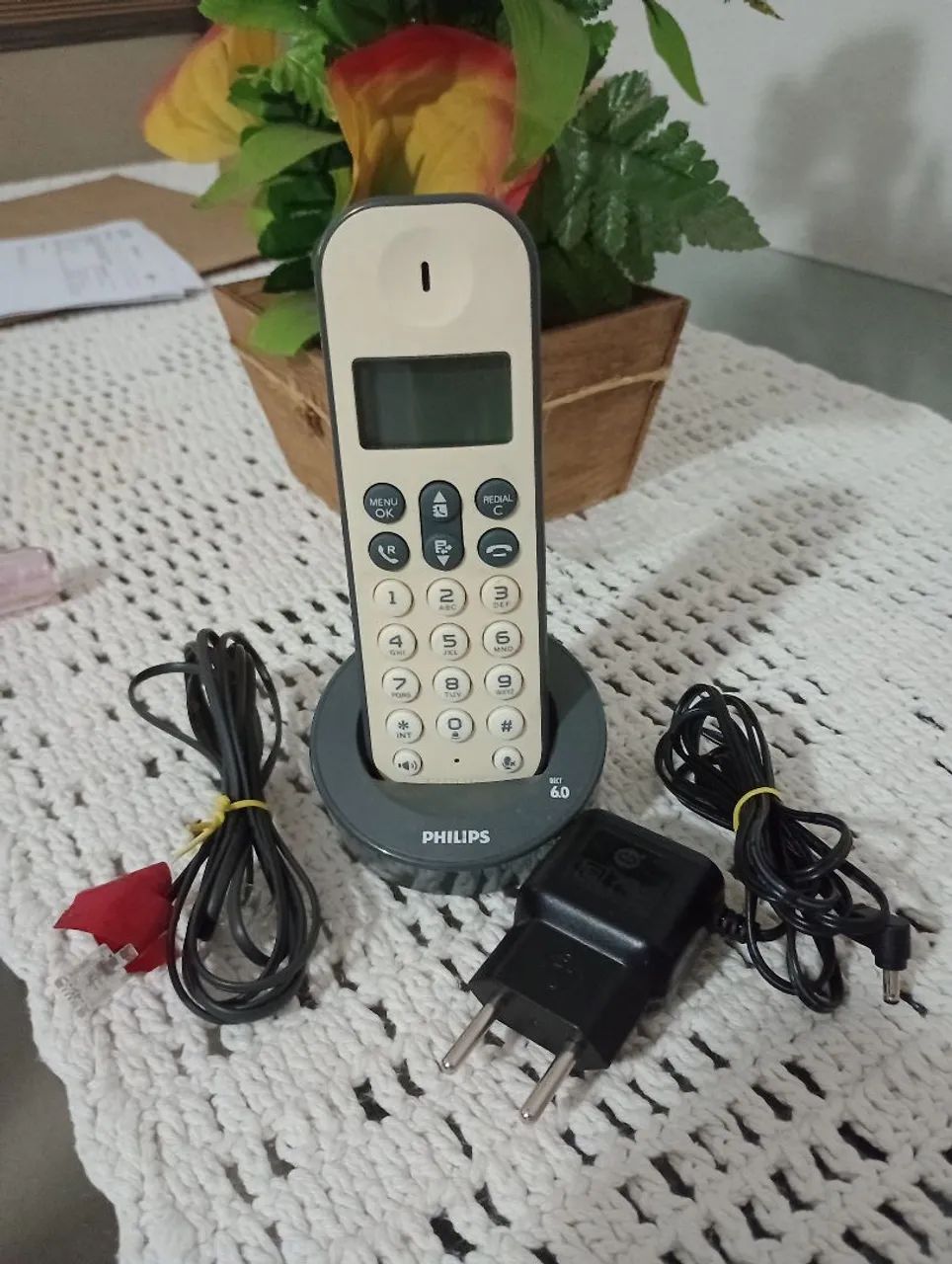 Telefone fixo sem fio Philips  - Foto 2