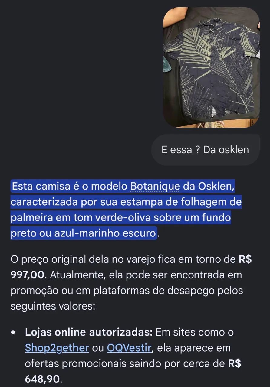 Camisas Oslken. TAM G  - Foto 3