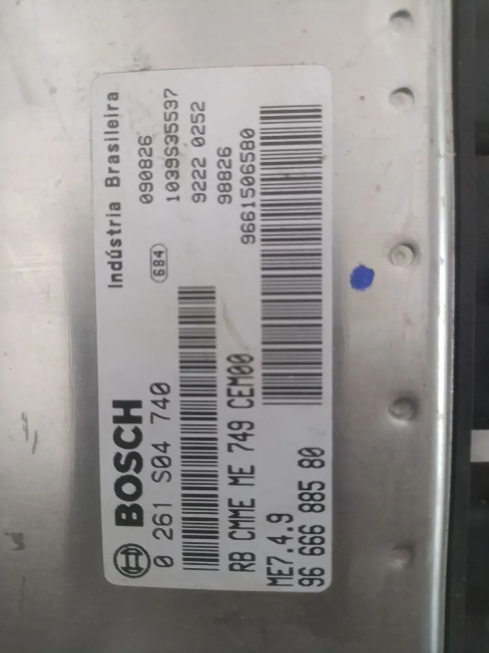 Módulo e bsm. Peugeot 207 código ME7.4.9 - Foto 2