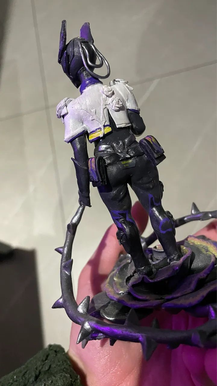 Figure Vyse Valorant - Feito a mão por mim - Foto 6