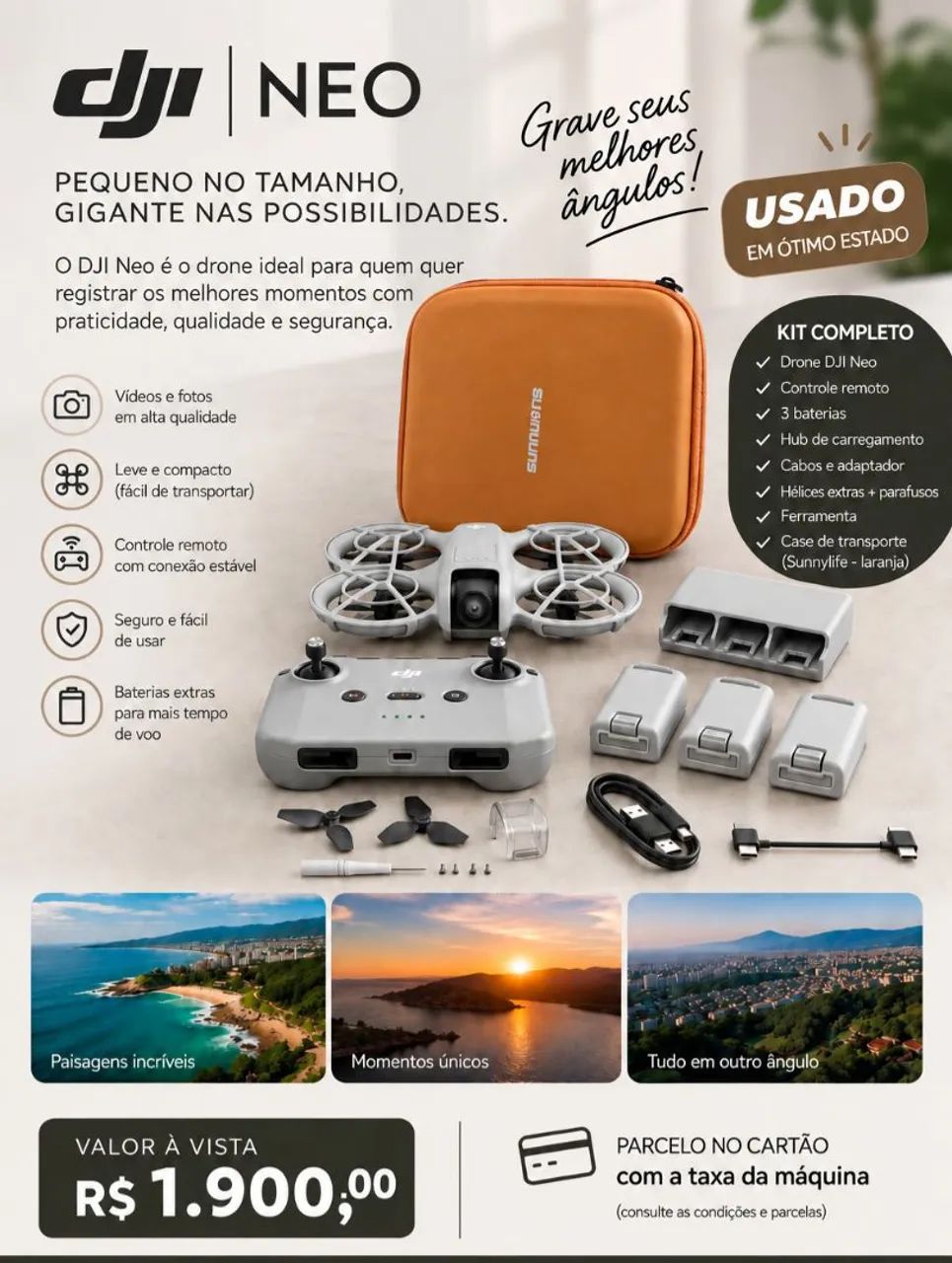Vendo drone DJI Neo 
