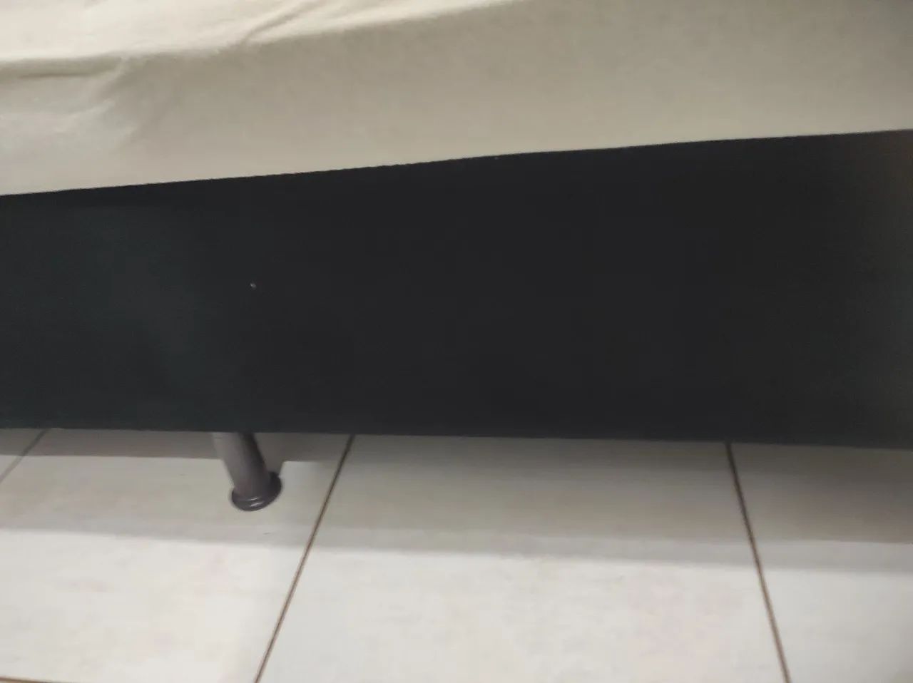 Vendo cama box conjugada casal com cabeceira e colchão. - Foto 2
