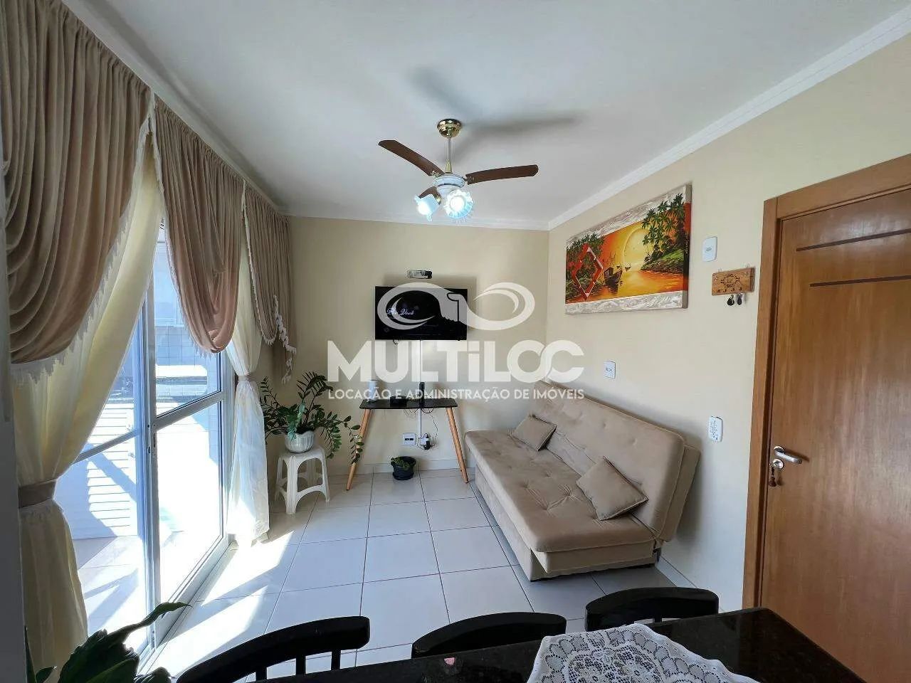 Apartamento mobiliado com 2 dormitórios, 1 suíte e lazer no Caiçara