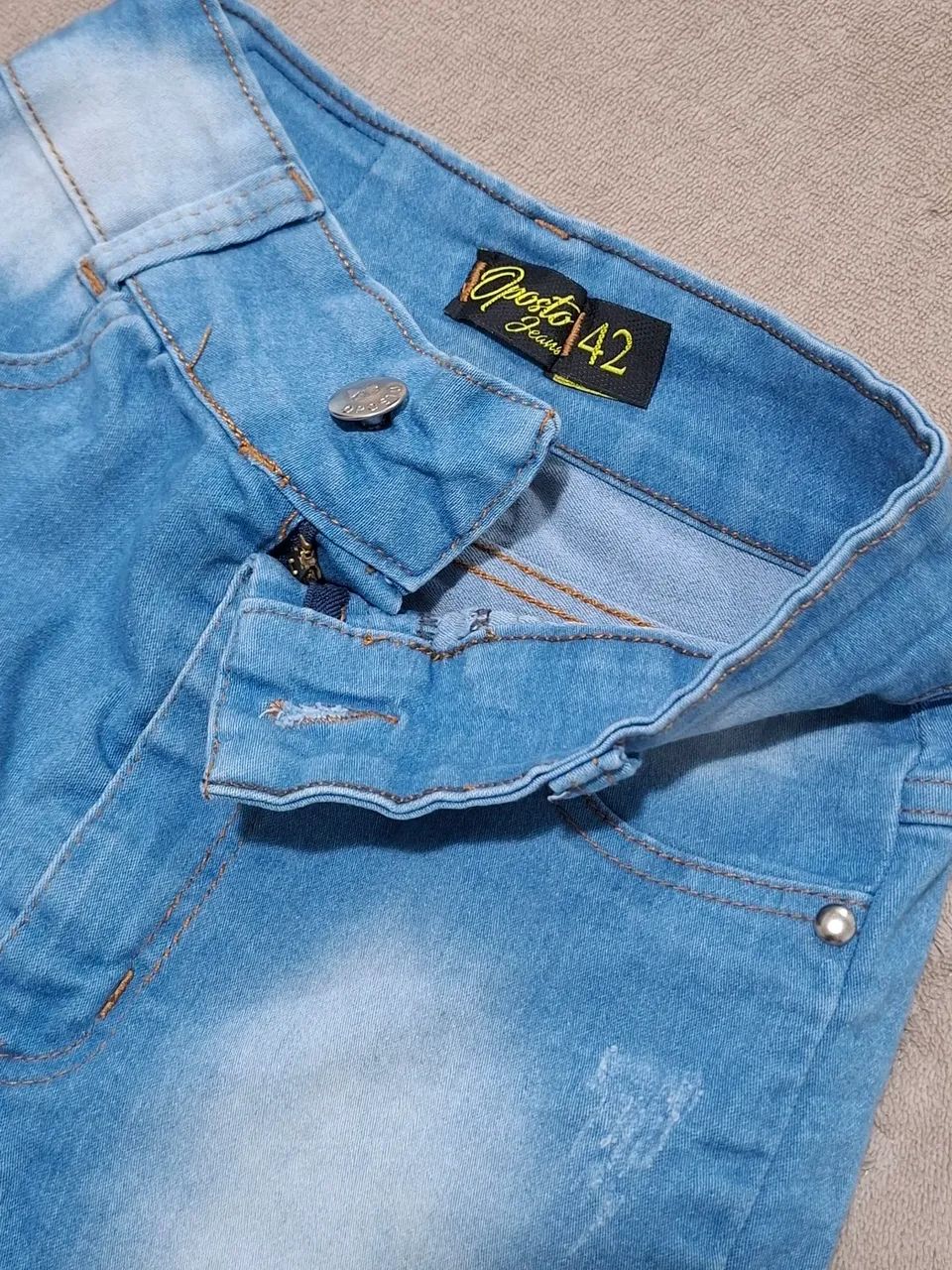 Lote calças jeans qualquer uma 35,00 - Foto 4