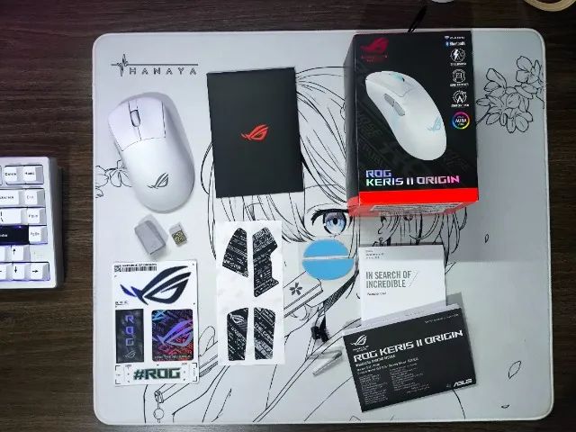 Mouse Asus ROG Keris II Origin Switch Hotswap - Foto 2