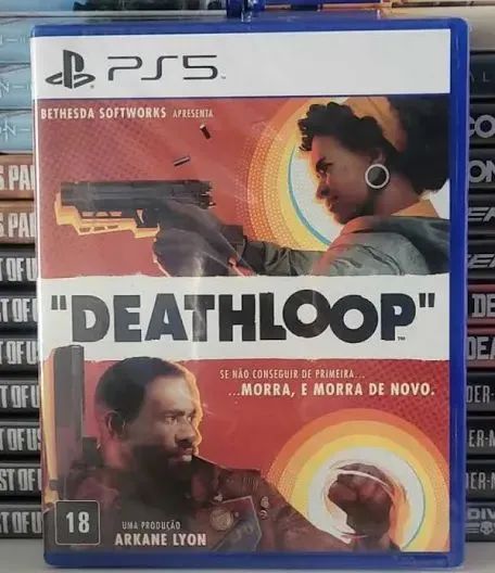 Jogo Deathloop PS5 mídia física 