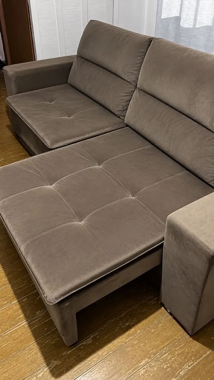 SOFÁ RETRÁTIL E RECLINÁVEL À VENDA - Foto 2