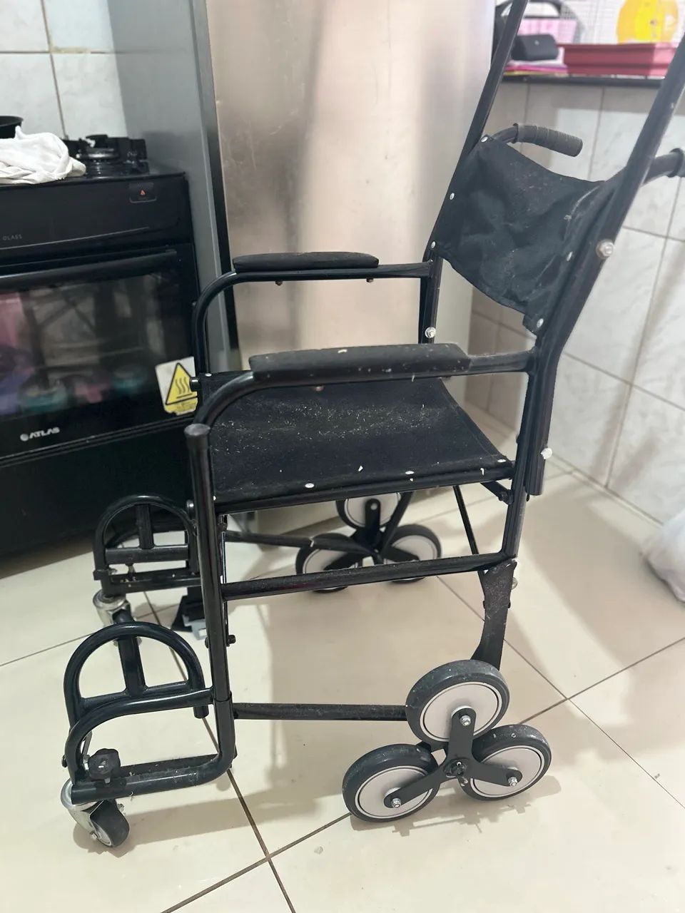 Cadeira de rodas para escada  - Foto 4