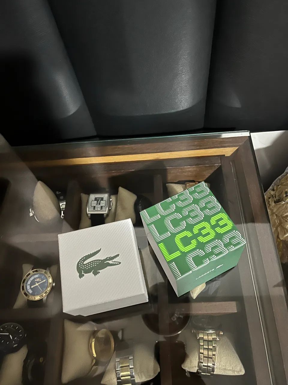 Caixa de relógio Lacoste novo - Foto 2