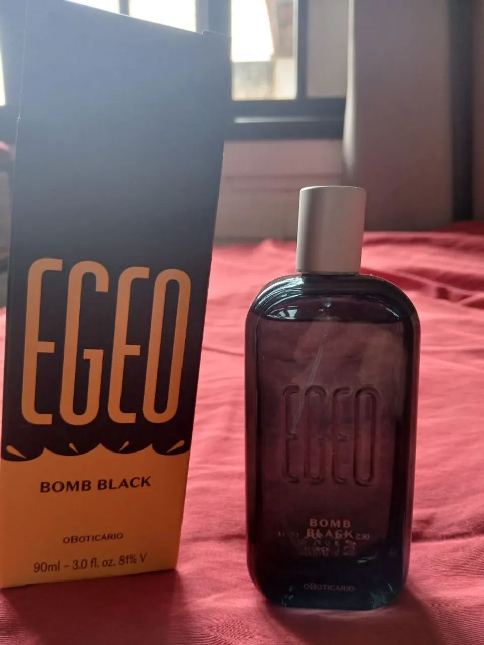 Perfume Egeo Bomb Black 90 ml perfeito estado