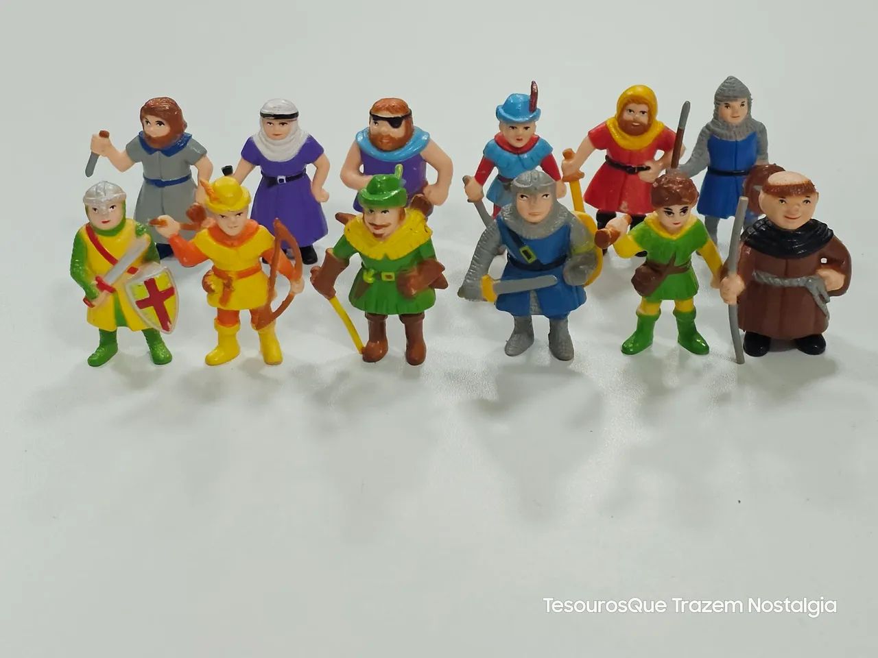 Coleção Completa Robin Hood Soma Anos 90 - 5 cm 