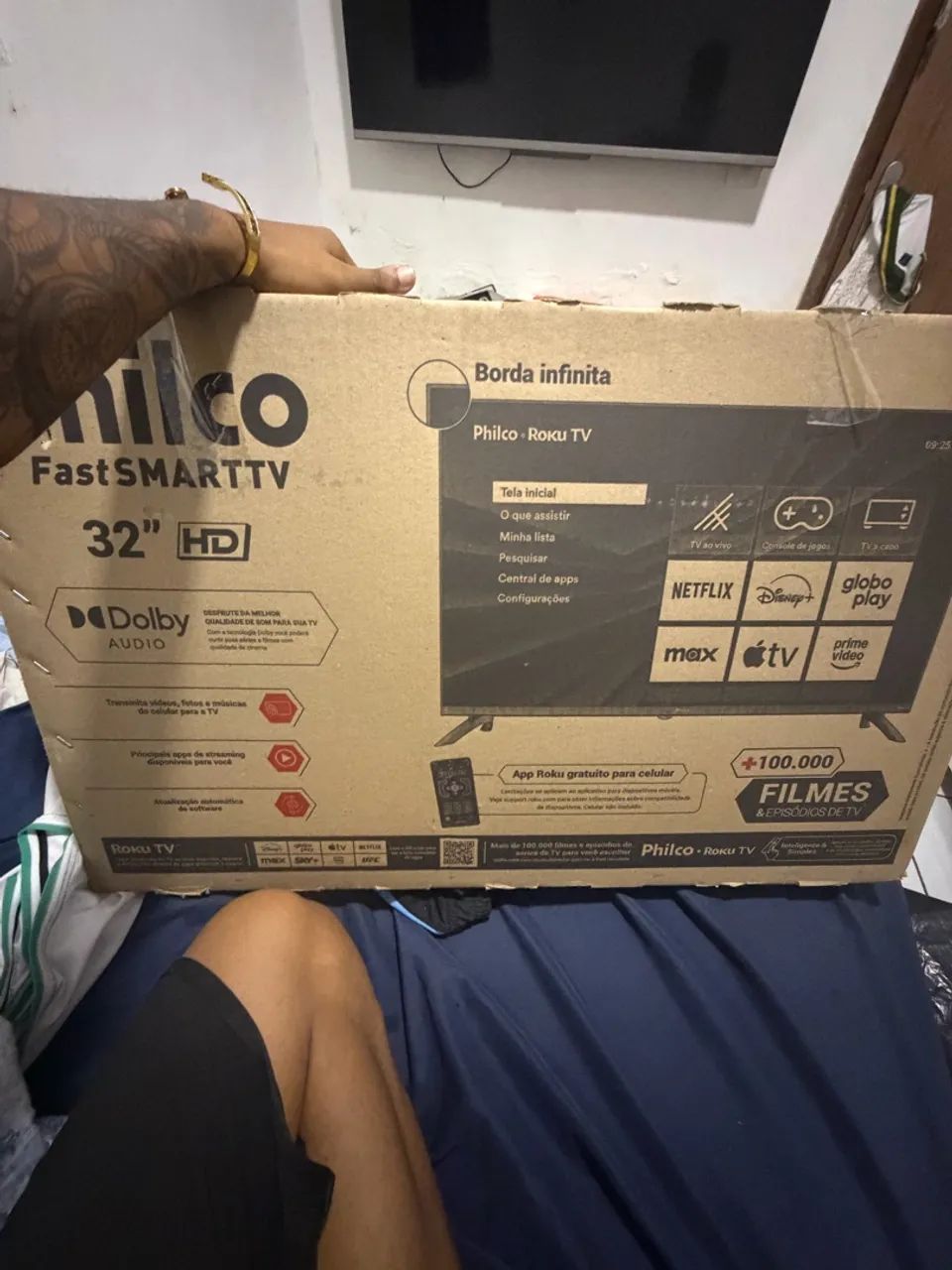Tv 32 polegadas Philco smart HD