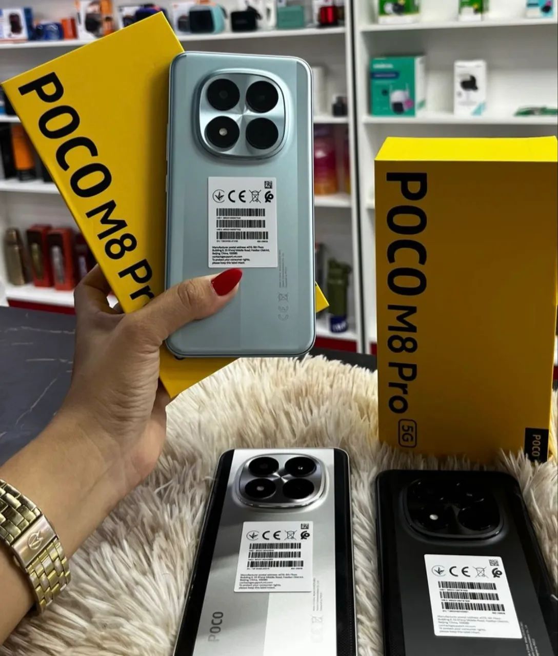 Poco M8 Pro 5G NFC 512/12- Novo + Entrega Grátis 