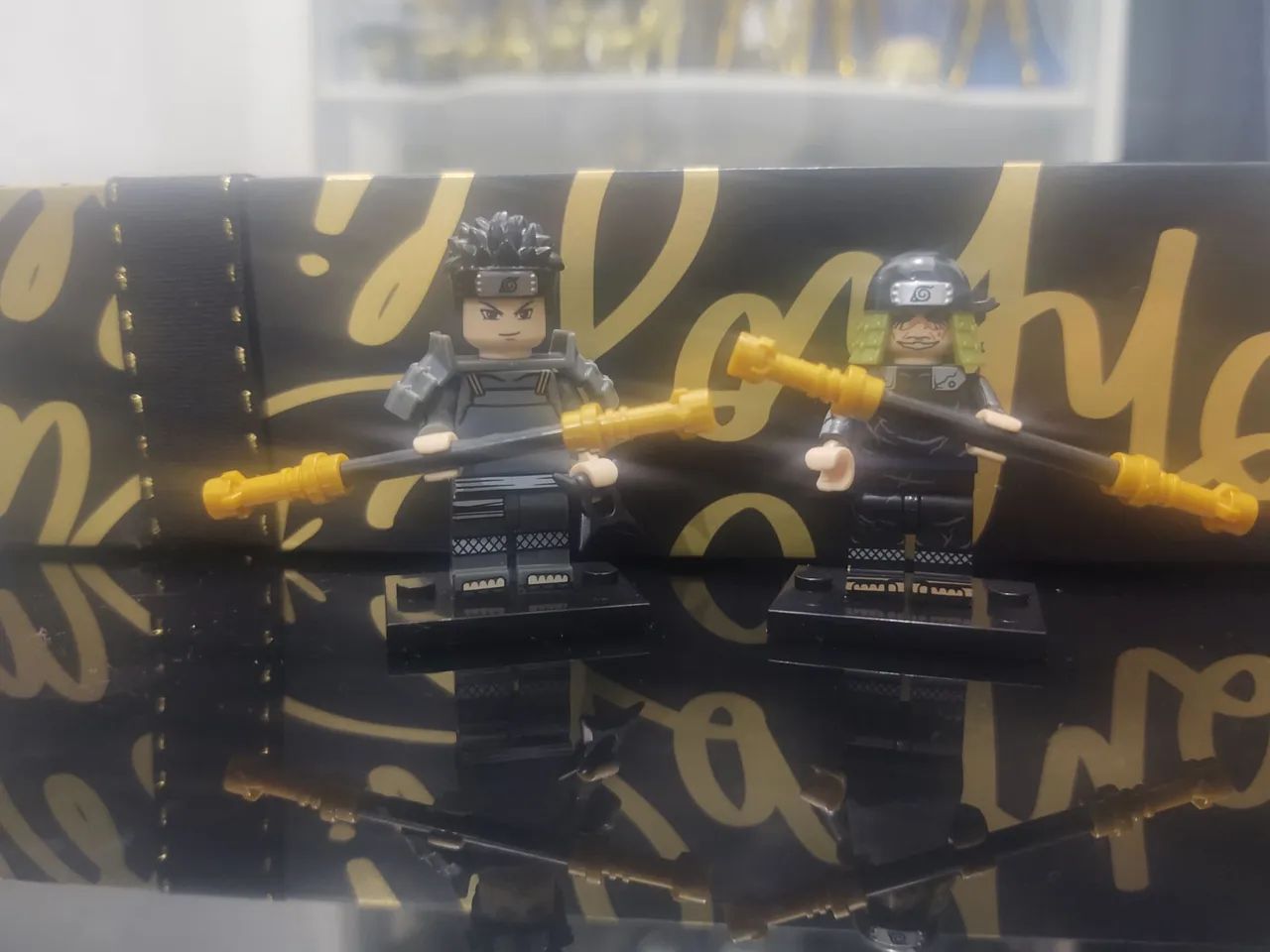 Lego Naruto - Terceiro Hokage Sarutobi ( dupla)
