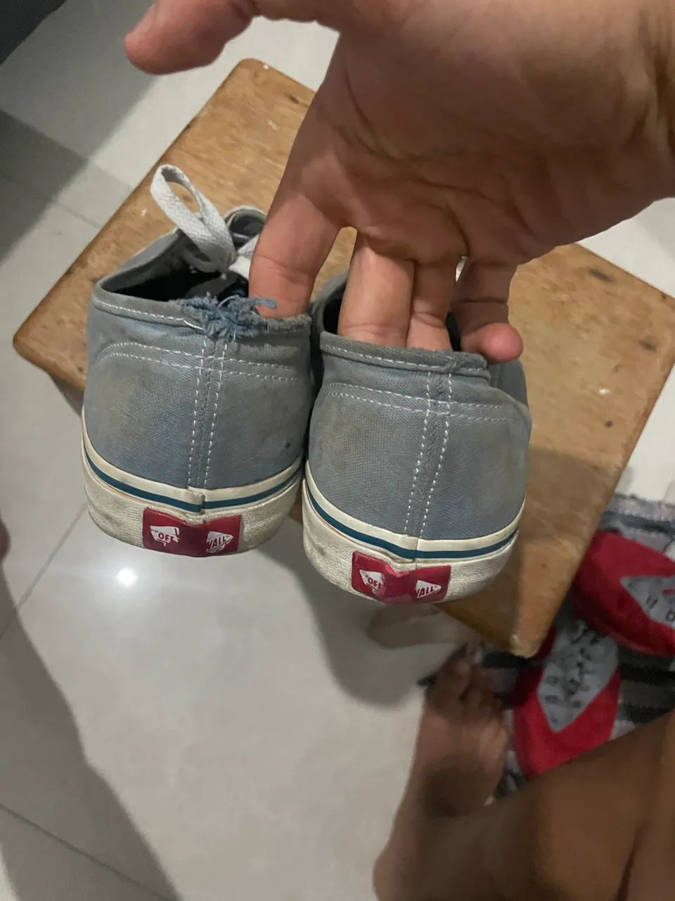 Tênis Low Vans (bem usado) 50$ - Foto 5
