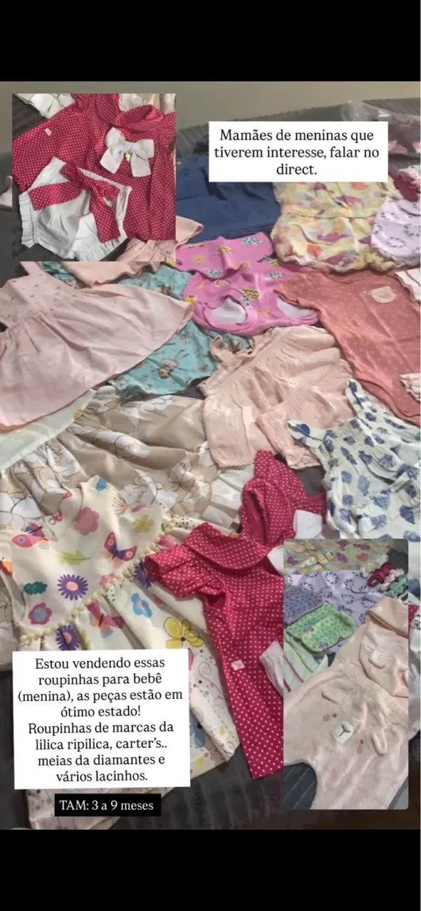 Roupinhas para bebê/ menina  - Foto 2