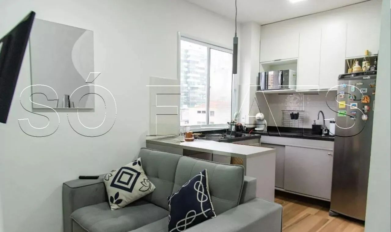 Studio HighLights Campo Belo, flat disponível para venda com 29m² e 1 dormitório.