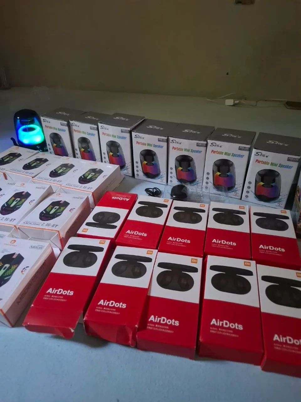 Vendo kit som mini speak+ mouse+Airdots - Foto 2