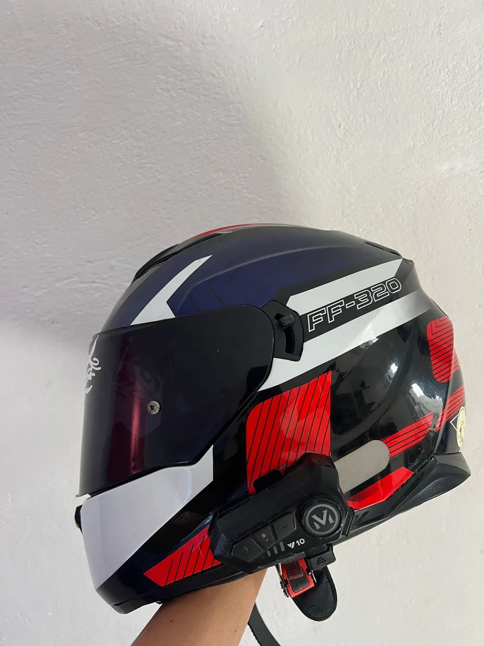 Capacete Ls2 c/ óculos interno  - Foto 2