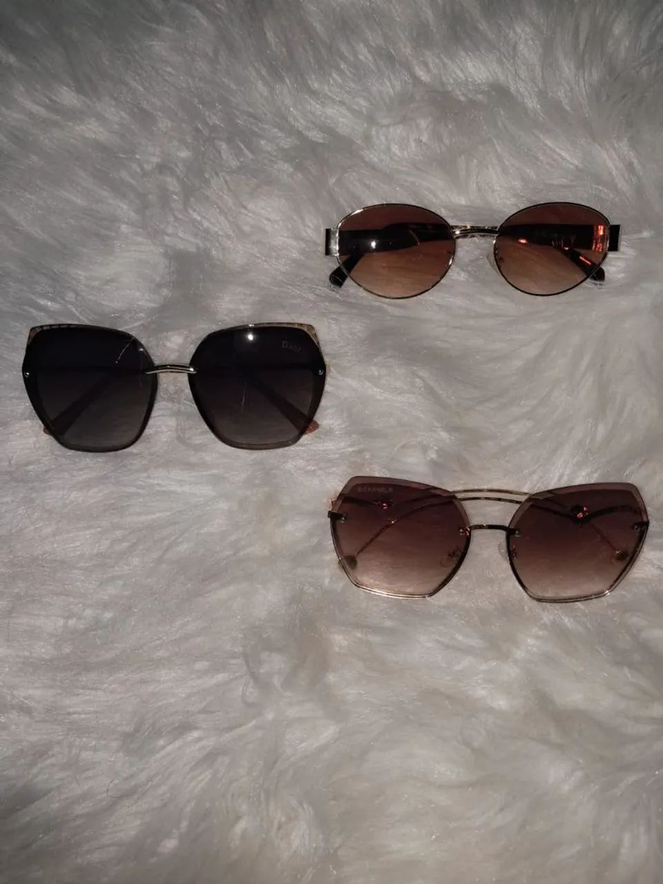 Óculos Chanel, Dior e Celine 