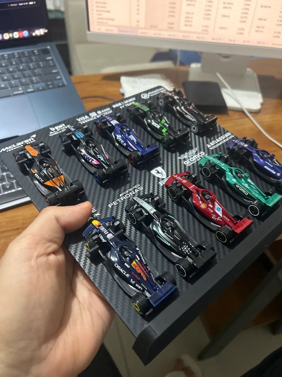 Coleção F1 2024 + Ferrari + Aston Martin 