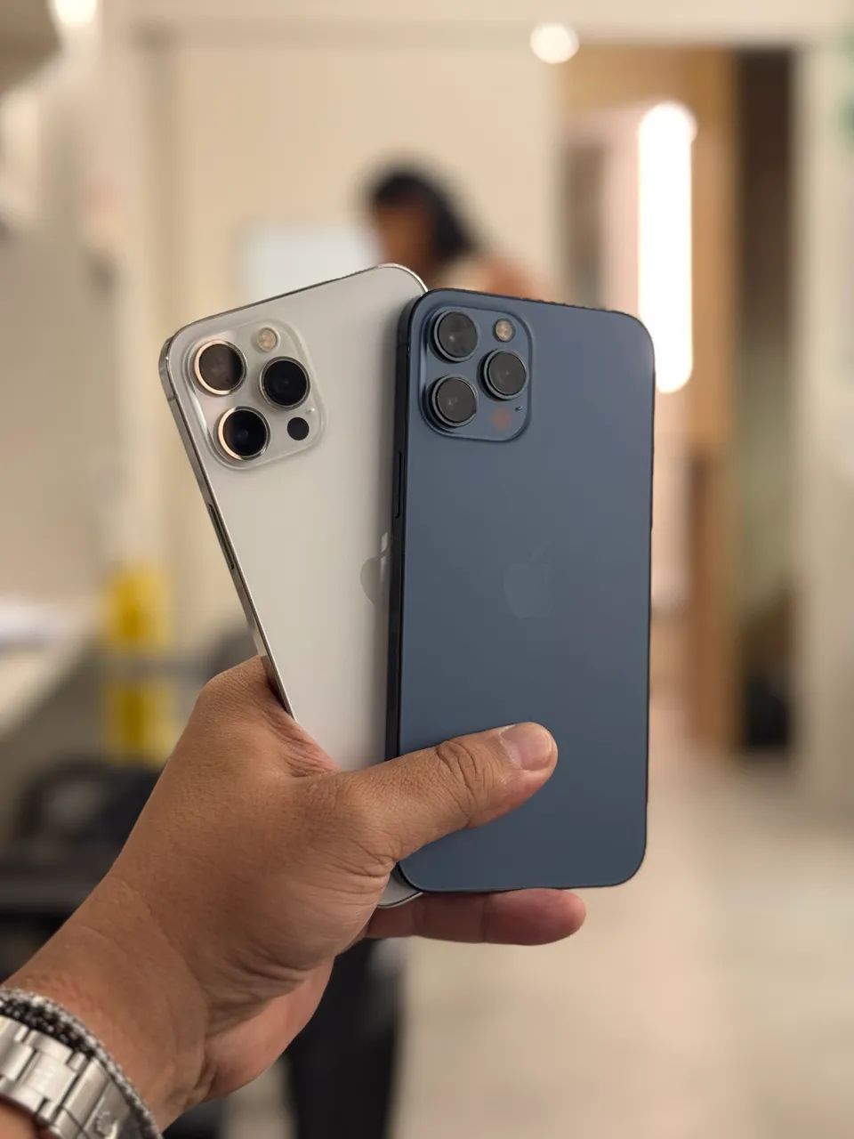 IPHONE 12 PRO MAX 128GB, LOJA NO RIOMAR, ACEITAMOS SEU IPHONE USADO.