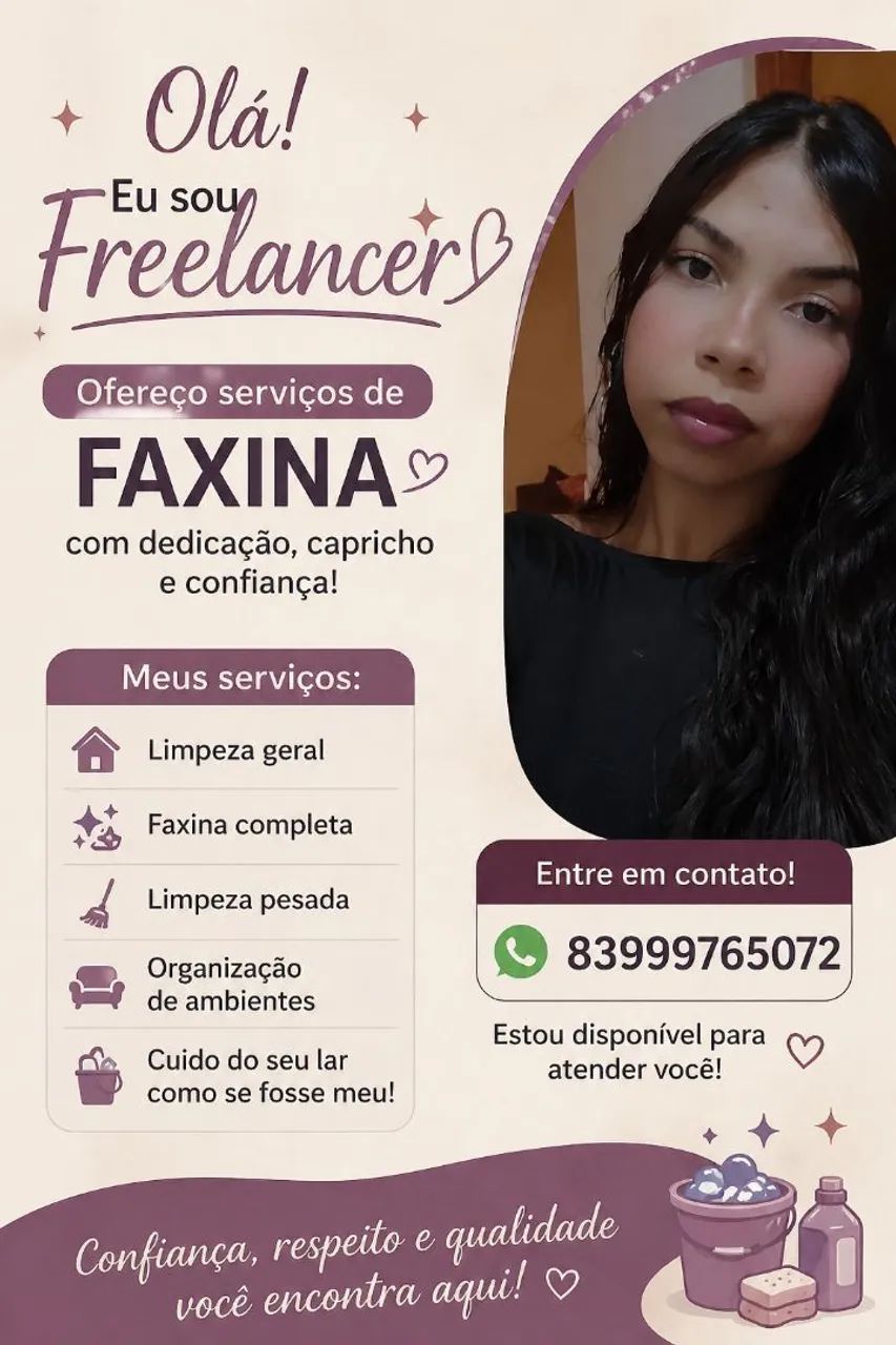 Sou faxineira 